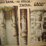 Antique Hand Carved Stone Hindu Entrance to a Temple