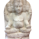 Antique Marble Kartikeya
