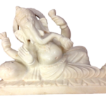 Recline Ganesh Marble