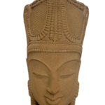 Sandstone Head of Buddha