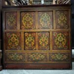 Old Tibetan Auspicious Cabinet