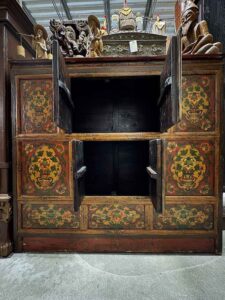 Old Tibetan Auspicious Cabinet - Image 2