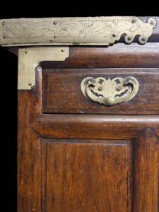 Antique Small Korean Morijang Bedside Chest - Image 5