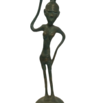 Primitive Woman Holding Pot