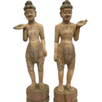 Gong Stand Burmese Man