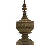 Gold Mirror Lacquer Offering Vessel Hsun-Ok