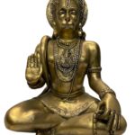 Brass Hanuman Smooth