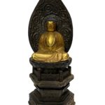 Old Japanese Gold Lacquer Buddha