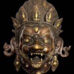 Brass Mahakala Mask Great Quality