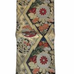 Japanese Nagoya Obi Black Gold