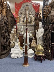 Old Tibetan Buddhist Dungchen Horn - Image 3