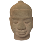King Jayavaraman VII Sandstone Head