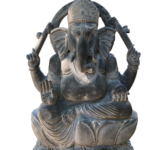 41" Black Marble Ganesha