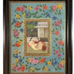 Vintage Indian Miniature Tantric Erotic Painting