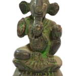 Small Ear Old Brass Ganesh