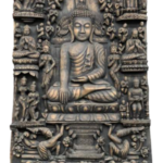 Thai Buddhist Panel - 7 ft