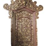 Best Quality Balinese Teak Lotus Temple Door