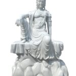 Marble Guan Yin Avalokitesvara Royal Ease