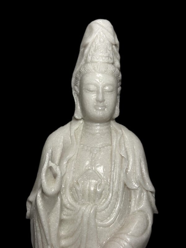 Guan Yin With Vase - Table Top - Image 2