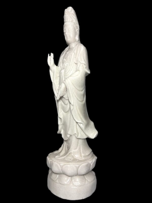 Guan Yin With Vase - Table Top - Image 6