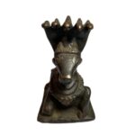 Old Temple Brass Naga Nandi