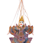 Burmese Marionette Puppet-Varies colors!