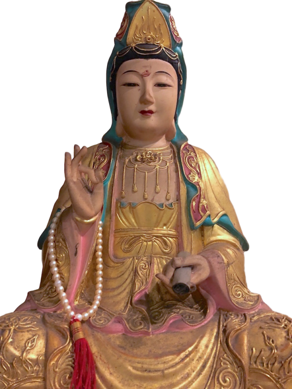 Old Guan Yin from Taiwanese temple | Guan Yin,Taiwan, Asian Art Imports