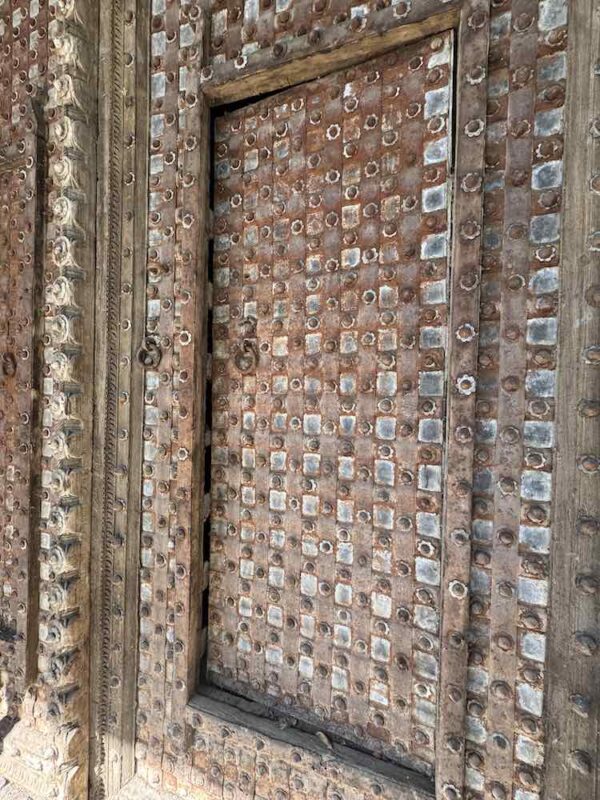 Antique Huge Elephant Door India - Image 2