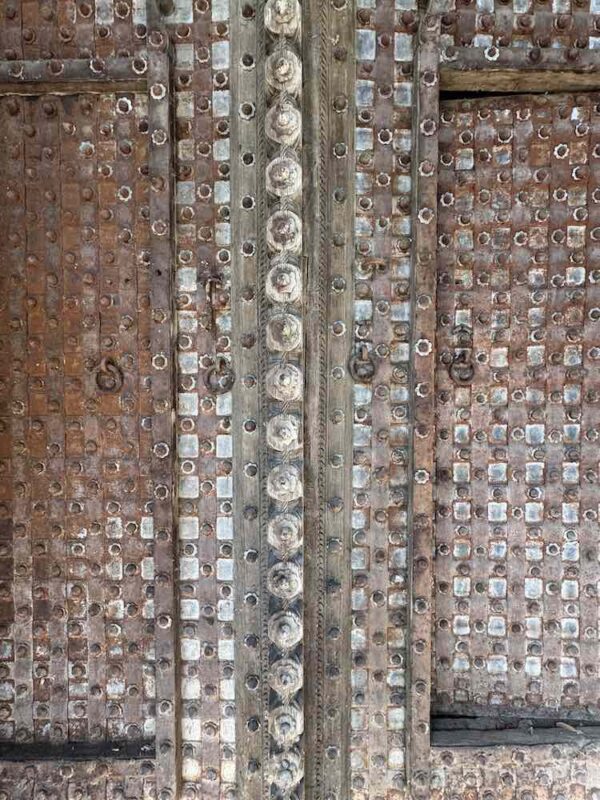 Antique Huge Elephant Door India - Image 3