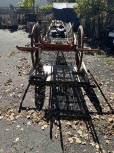 Antique Teak Wood Farm Cart Cambodia - Image 4