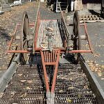 Antique Teak Wood Farm Cart Cambodia