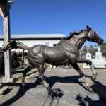 Bronze Mustang Horse