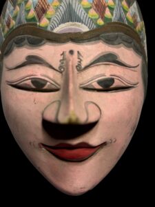 Javanese Topeng Dance Mask - Lakshmana - Image 2