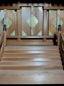Japanese Kamidana Sinto Shrine - Three Shrine Space - Image 4