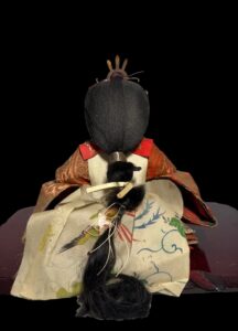 Antique Japanese Dairi-bina Emperor & Empress Hina Doll - Image 5