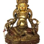 Nepalese Gold Gilded Kubera