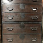 Japanese Two Piece Tansu