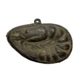 Antique Brass Shrimp Cake Mold