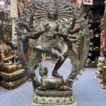 Large 10 Arms Dancing Shiva Nataraja