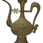 Old Tibetan Mahakala Dragon Pot