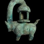 The Ox Beast Shaped Lamp Han Era Style
