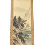 Japanese Painting Scroll - B