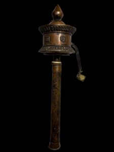 Vintage Tibetan Prayer Wheel - A - Image 2