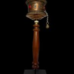 Vintage Tibetan Prayer Wheel - A