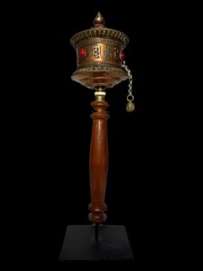 Vintage Tibetan Prayer Wheel - A