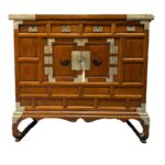 Antique Korean Morijang Bedside Chest Joseon Dynasty