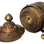 Vintage Tibetan Prayer Wheel - A