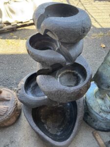 Five Basin Basalt River Boulder Fountain - Image 3