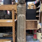 Standing Luohan Stone Sculpture