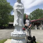 Guan Yin With Vase - Granite